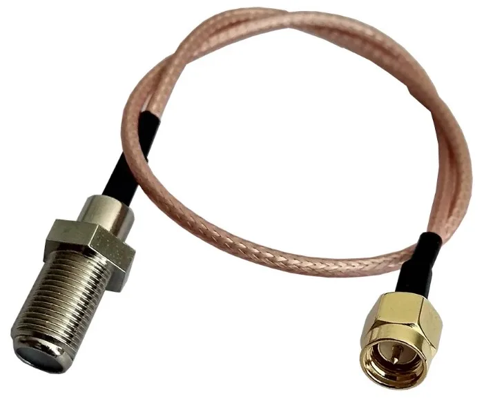 Антенний перехідник Mobile Guard SMA Male F коаксіальний 0,15 м