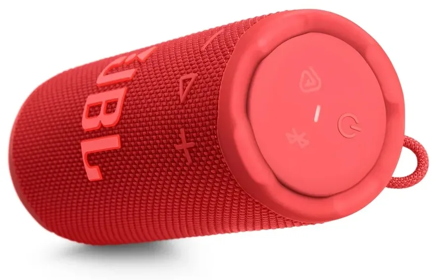 Портативна акустика JBL пластик тканина 64х152,5х65,2 мм червона