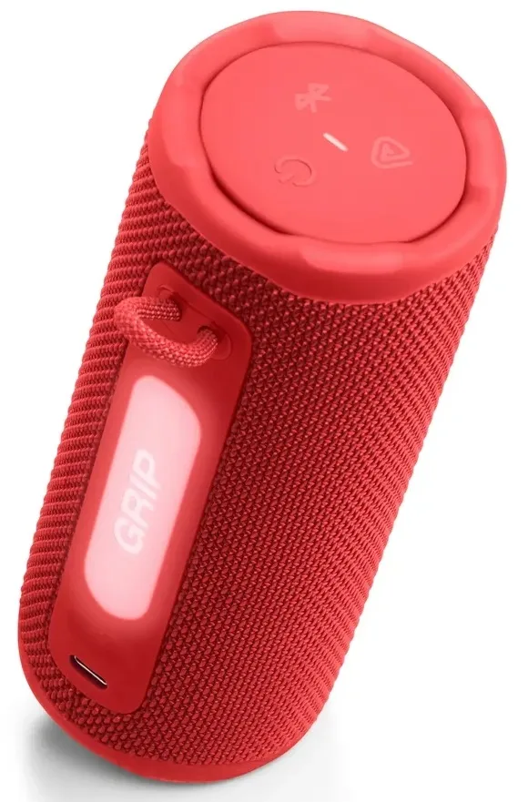 Портативна акустика JBL пластик тканина 64х152,5х65,2 мм червона