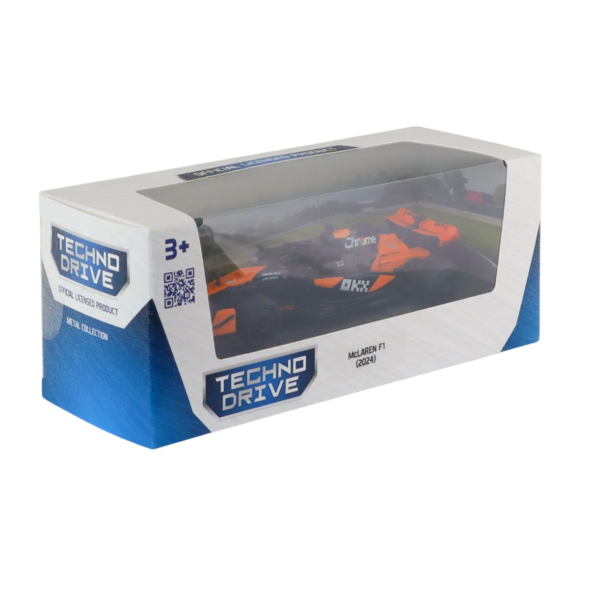 Автомодель TechnoDrive метал 1:43 помаранчева