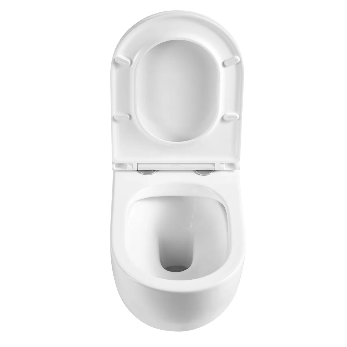 Унітаз підвісний MIXXUS PREMIUM санітарна порцеляна 540х360х360 мм білий Rimless