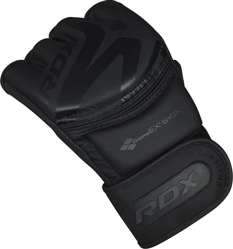Рукавиці RDX штучна шкіра S чорний