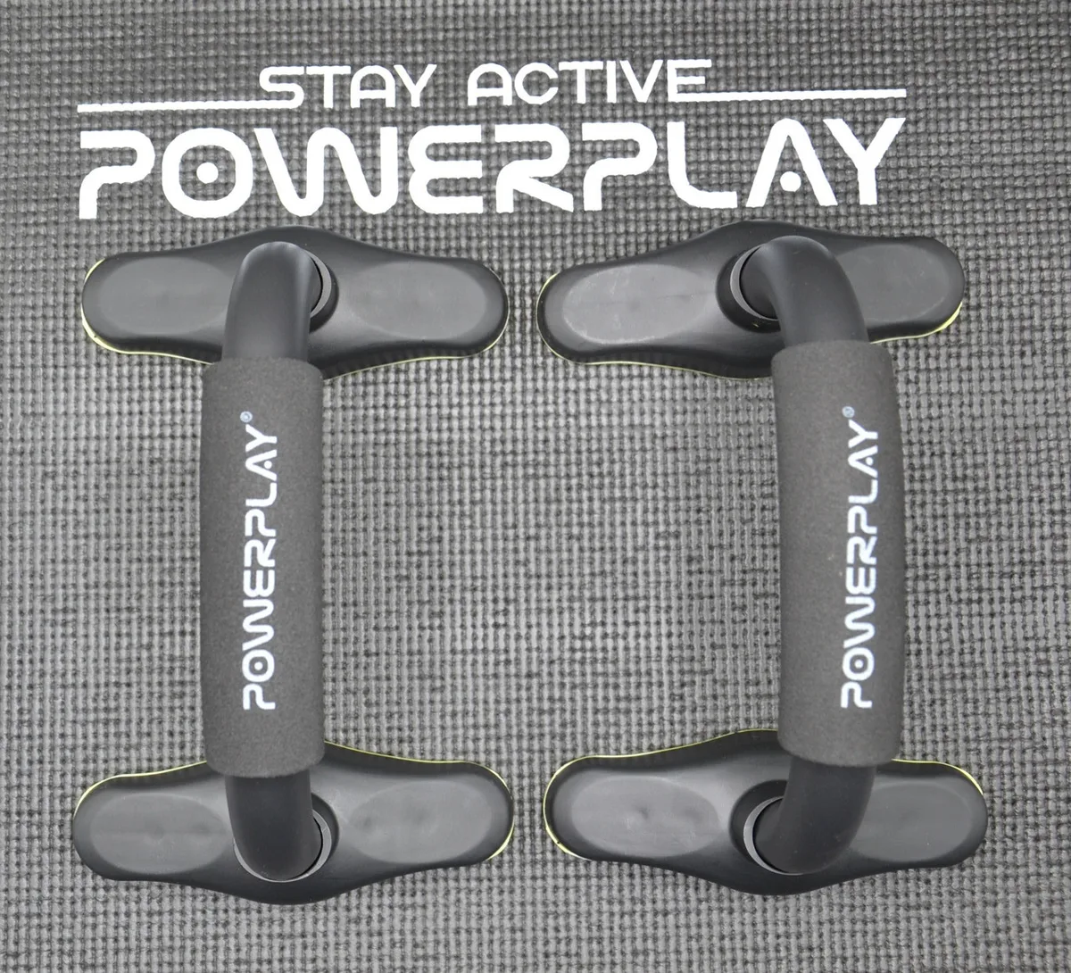 Упори для віджимань Active Point метал чорні