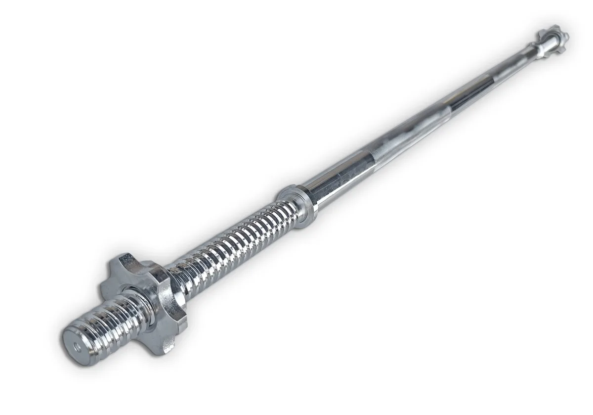Гриф для штанги EasyFit хромований 1,2 м 25 мм