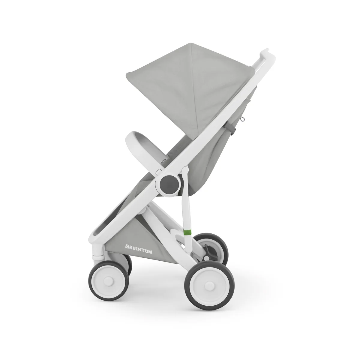 Прогулочная коляска Greentom Classic Grey-White
