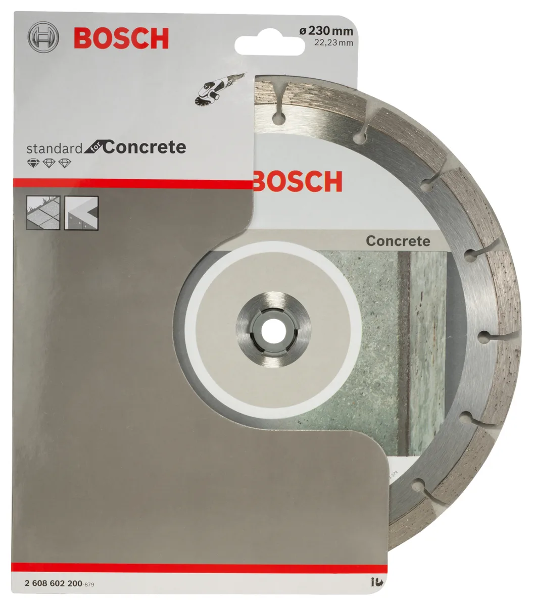 Диск алмазний Bosch Professional 230х22,23 мм для бетону різак для бетонних поверхонь