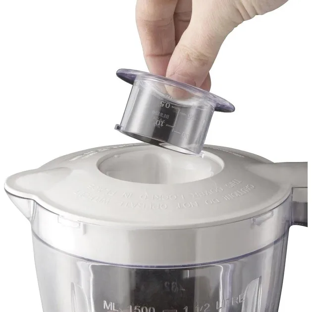 Стаціонарний блендер Russell Hobbs пластик 1,5 л Білий/Зелений 500 Вт 2 швидкості