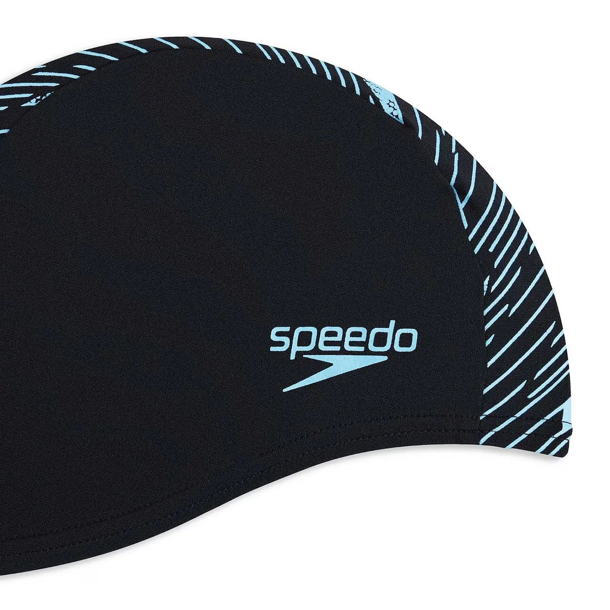 Шапка для плавання SPEEDO силікон OSFM чорна синя