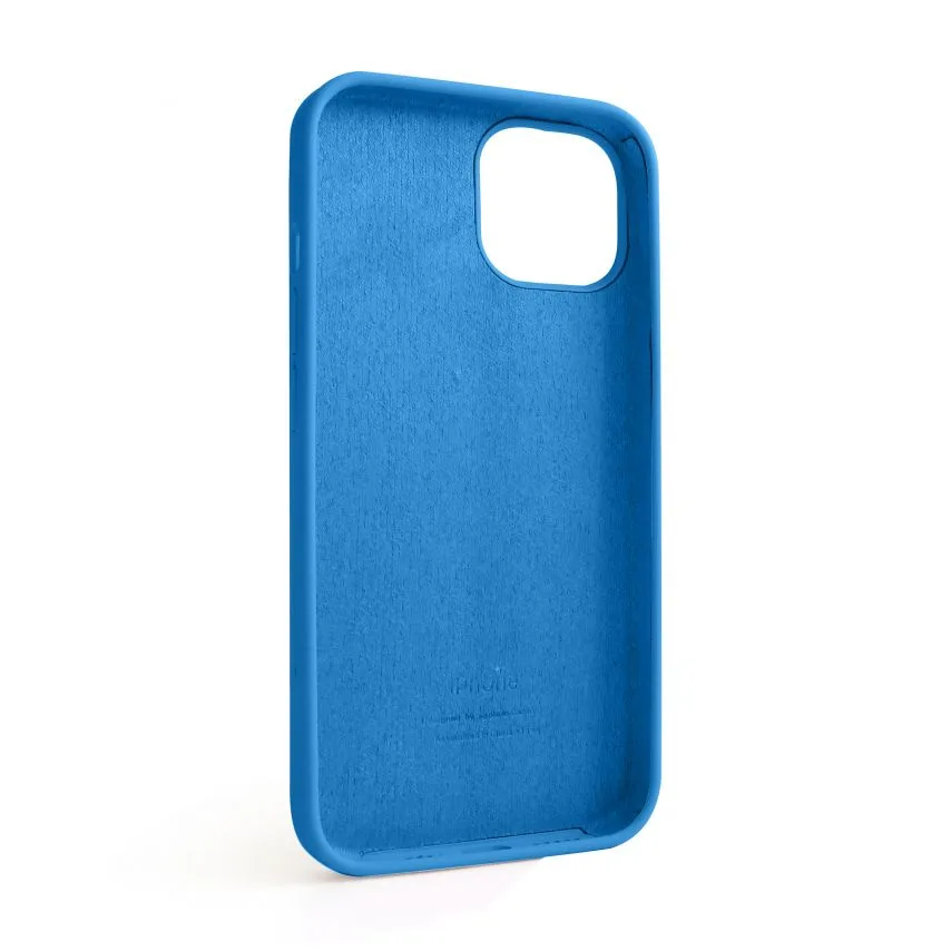 Чохол силіконовий для Apple iPhone 14  блакитний