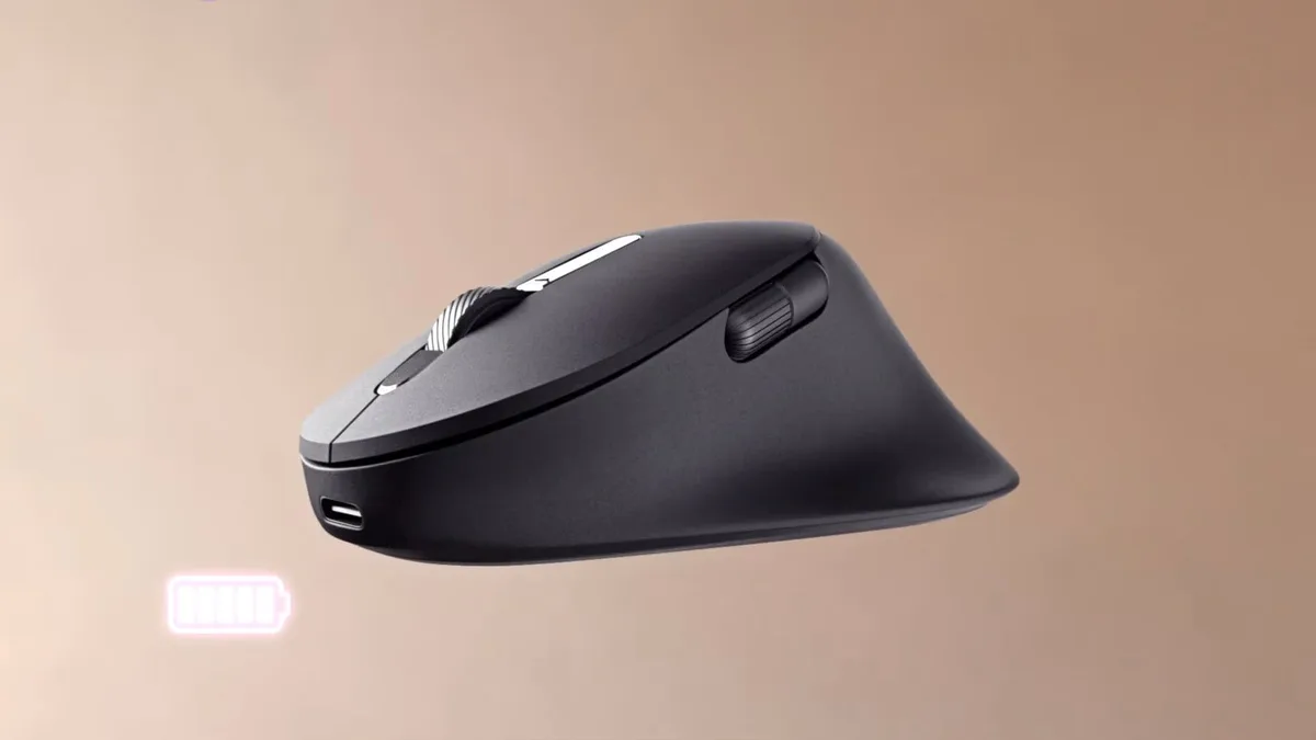 Миша Dell бездротова графітова 1284 г 7 кнопок Bluetooth 24G