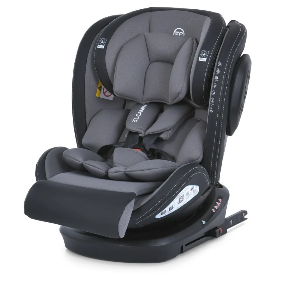 Дитяче автокрісло ME 1045 Evolution 0-36 кг сіре комбінований 58,5х50х55 см
