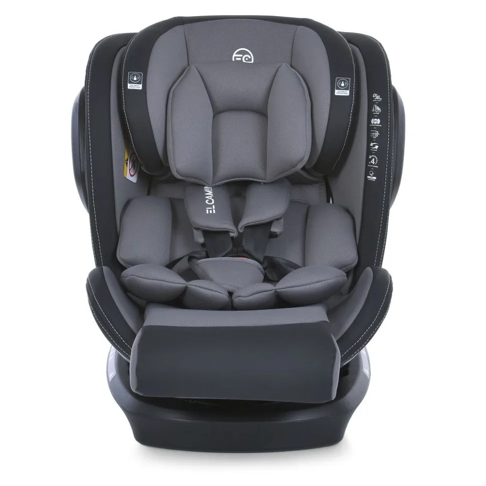 Детское автокресло ME 1045 Evolution 0-36 кг серое комбинированное 58,5х50х55 см
