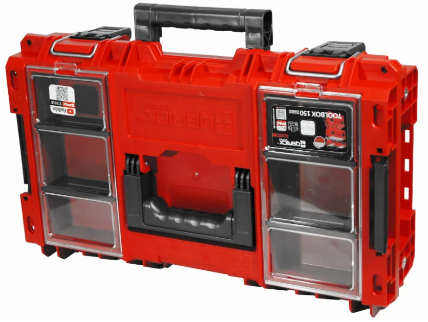 Ящик для інструментів Qbrick PRIME RED пластик 60х40х85 см