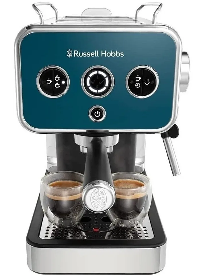 Кавоварка Russell Hobbs Distinctions Ocean ріжкова 11 л синьо-срібляста