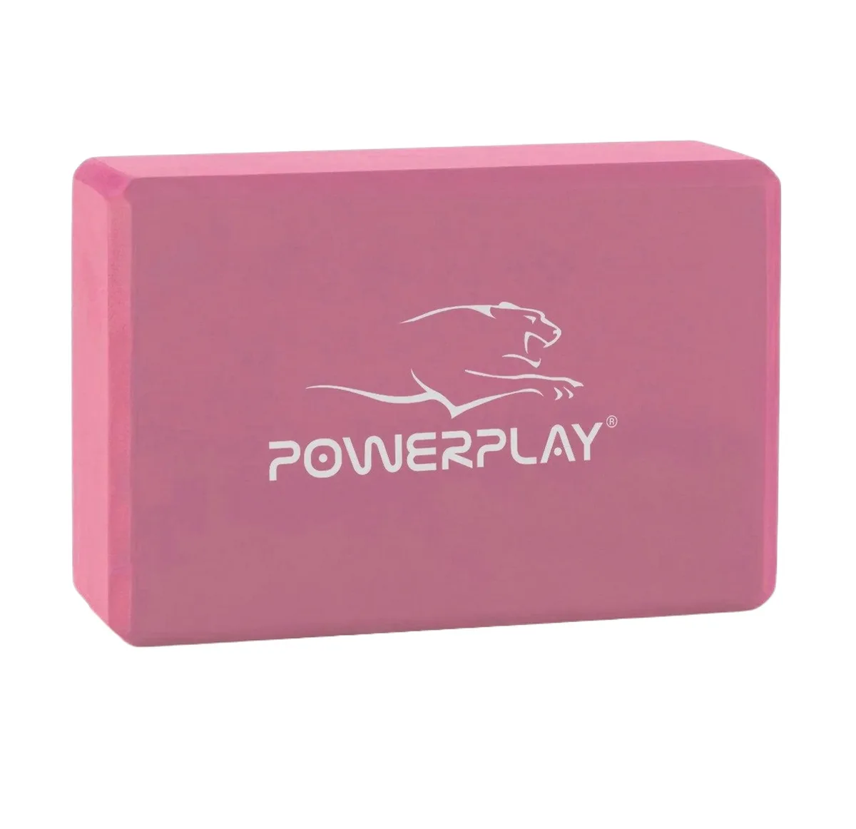 Блок для йоги Active Point EVA 7,6х15,2х22,9 см Рожевий