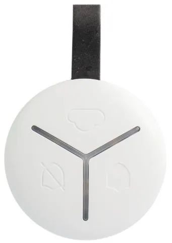 Брелок U-Prox Keyfob White, 3 кнопки, бездротовий, білий