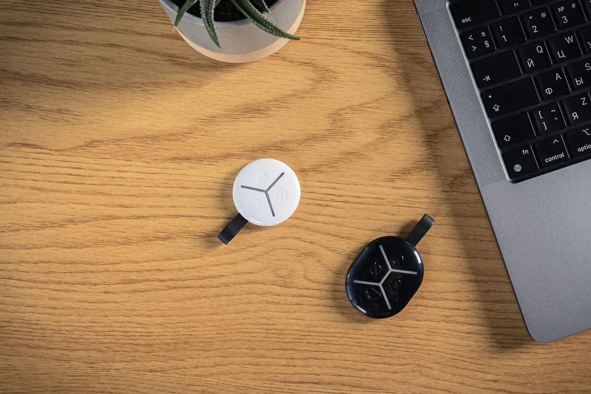 Брелок U-Prox Keyfob White, 3 кнопки, бездротовий, білий