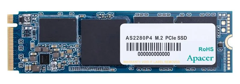 Накопичувач SSD Apacer M.2 256GB PCIe 3.0 3D TLC 22x80 мм