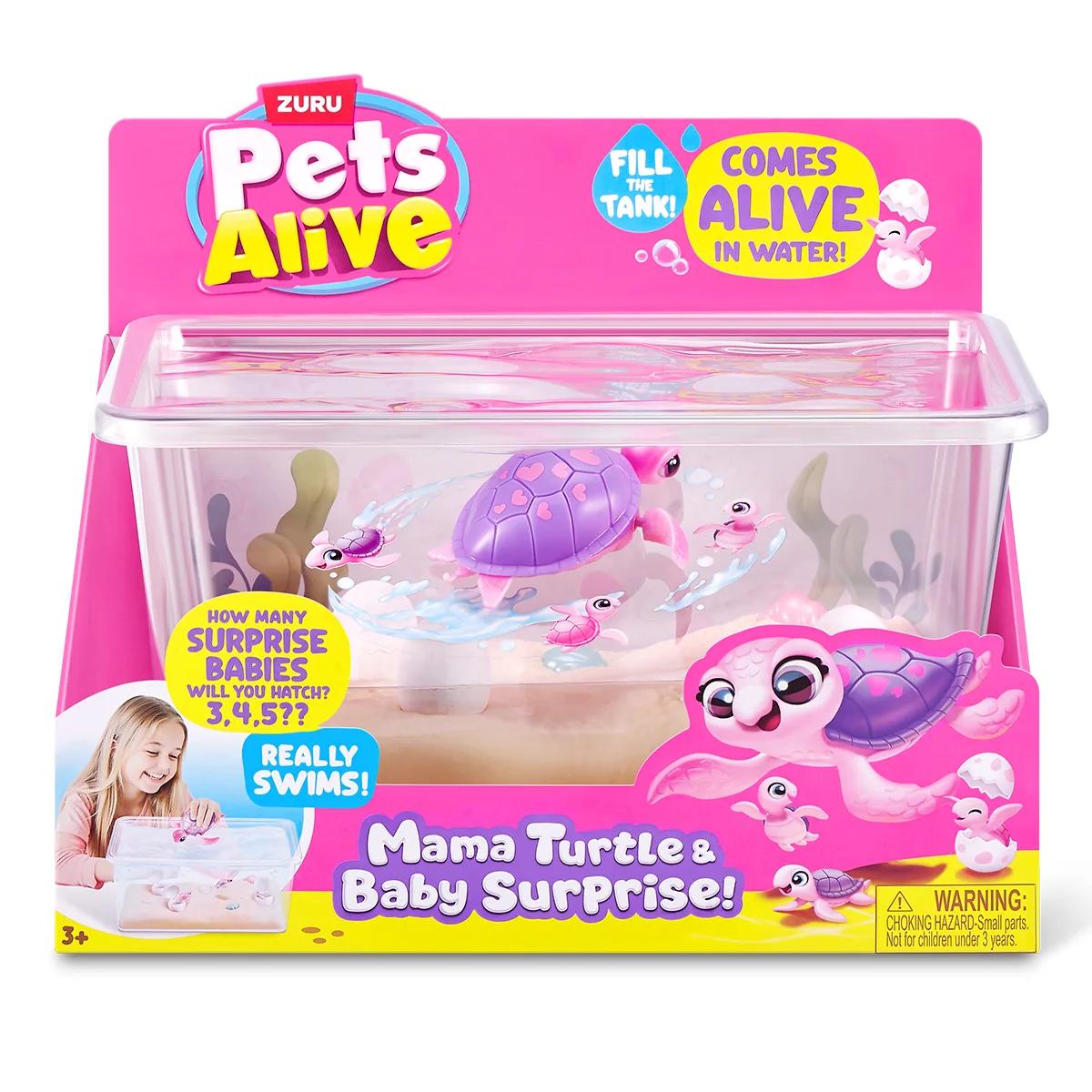 Інтерактивний ігровий набір Pets & Robo Alive полімер 19,2х24,7х29,8 см