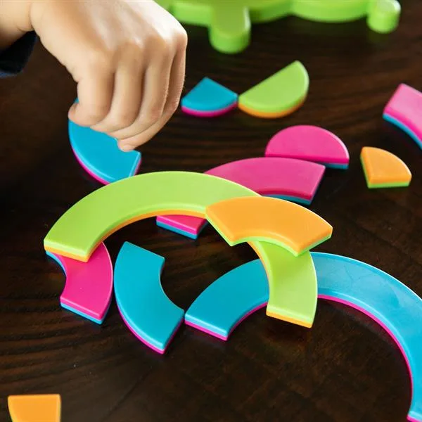 Пазл Fat Brain Toys АБС-пластик 24х24 см Різнокольоровий