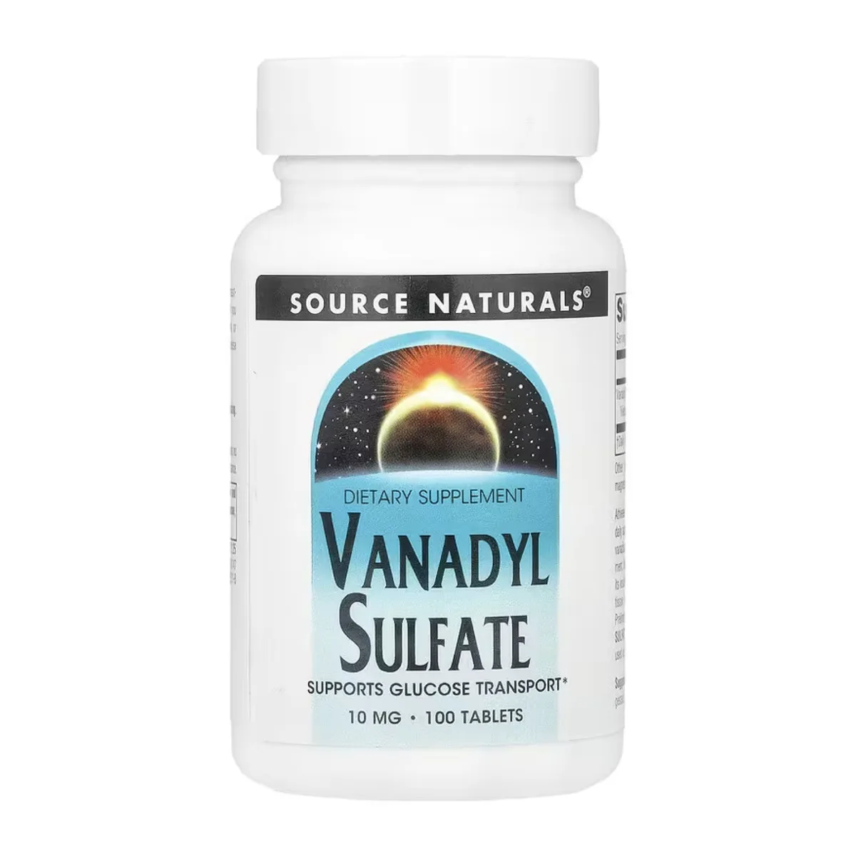 Ванадилсульфат Source Naturals 10 мг 100 таблеток