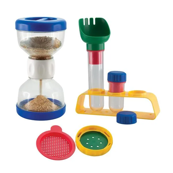 Набір для ігор з піском Edu-Toys пластик 26,6х33х10,2 см різнокольоровий