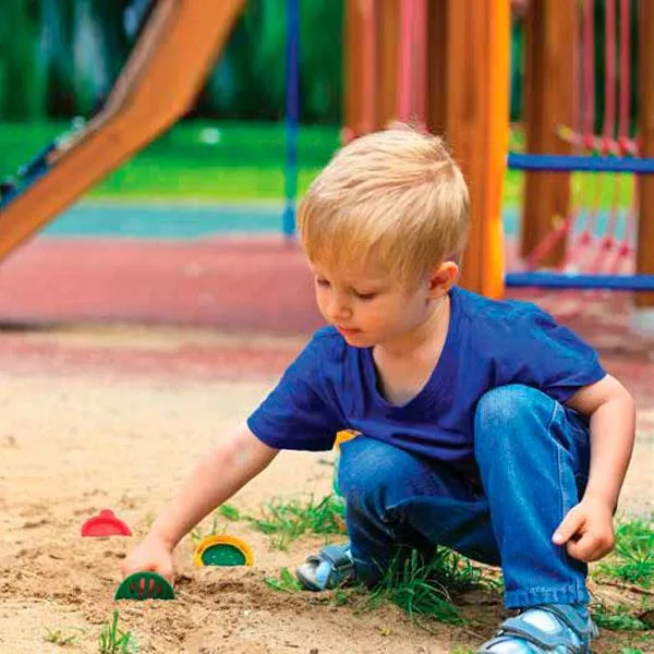 Набір для ігор з піском Edu-Toys пластик 26,6х33х10,2 см різнокольоровий