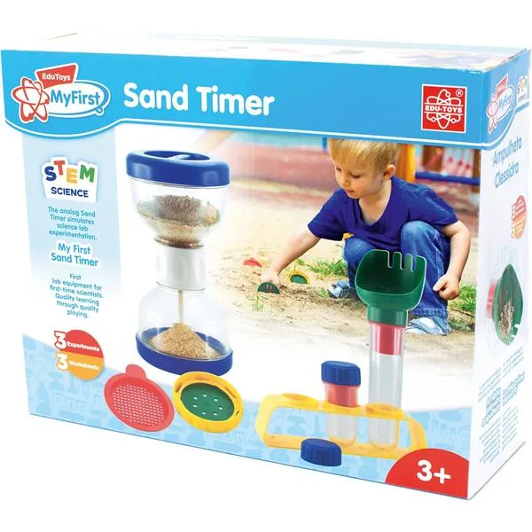 Набір для ігор з піском Edu-Toys пластик 26,6х33х10,2 см різнокольоровий