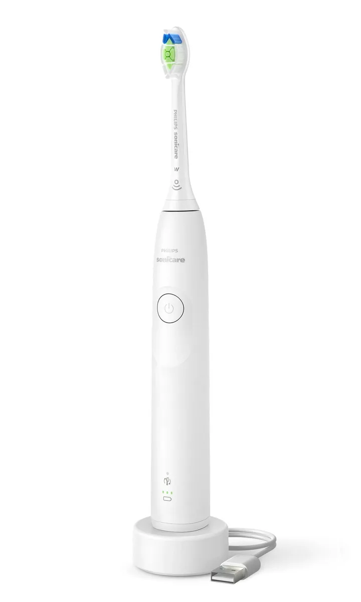Електрична зубна щітка Philips Sonicare 5300 Series, 62 тис. коливань/хв, 1 насадка, білий.