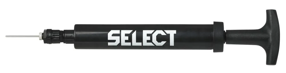 Насос ручний SELECT чорний 15 см для накачування м'ячів