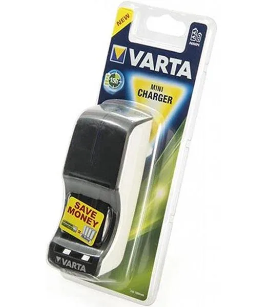 Зарядний пристрій Varta Mini Charger для AA AAA Ni-MH 15 год білий