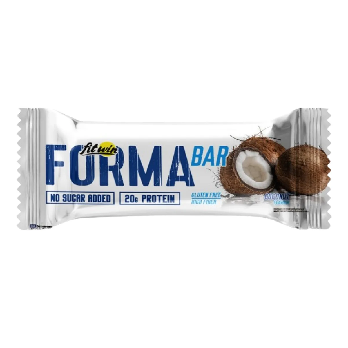 Протеїновий батончик FormaBar 60 г Кокос без цукру без глютену 20 г білка