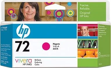 Картридж струменевий HP 72 DJ T610/T1100/T790 magenta, 130 ml