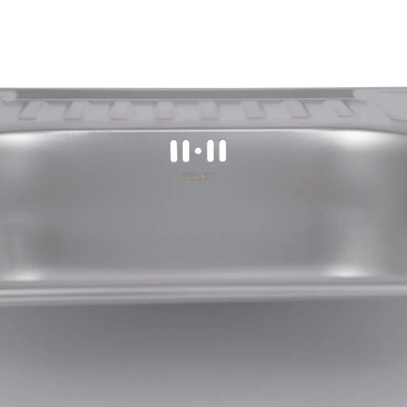 Кухонна мийка Brinex 5848 0,8 мм нержавіюча сталь 610х500х480 мм Satin