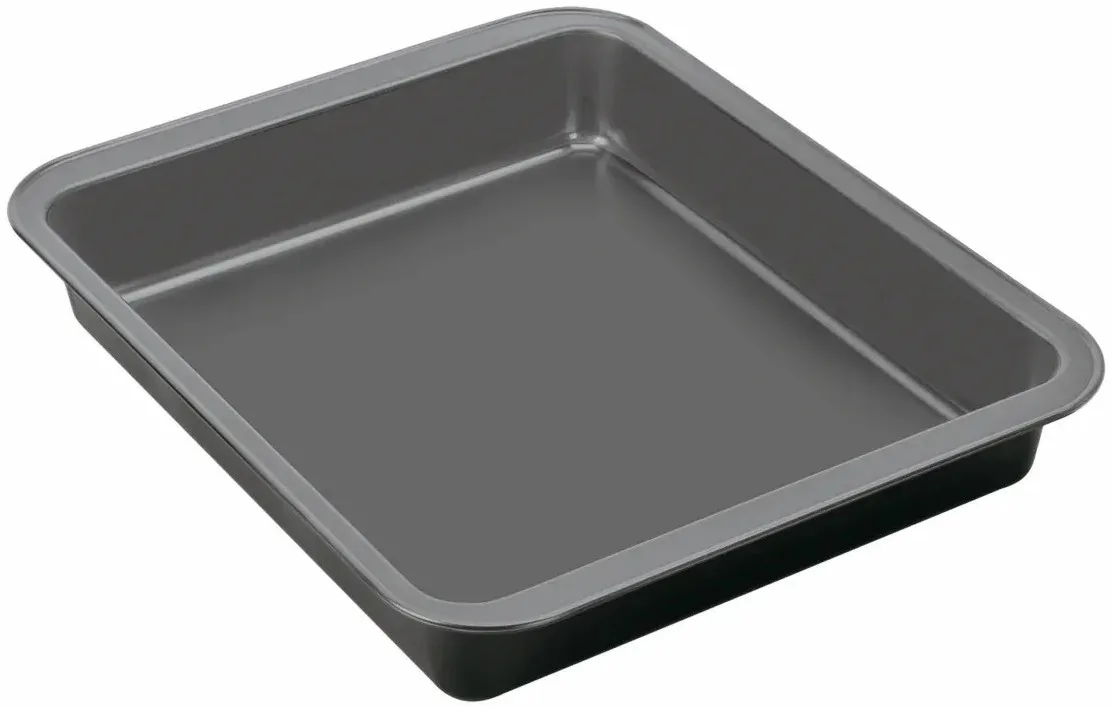 Форма для випікання Tefal Easybake 29х23см, виготовлена з вуглецевої сталі, чорного кольору.