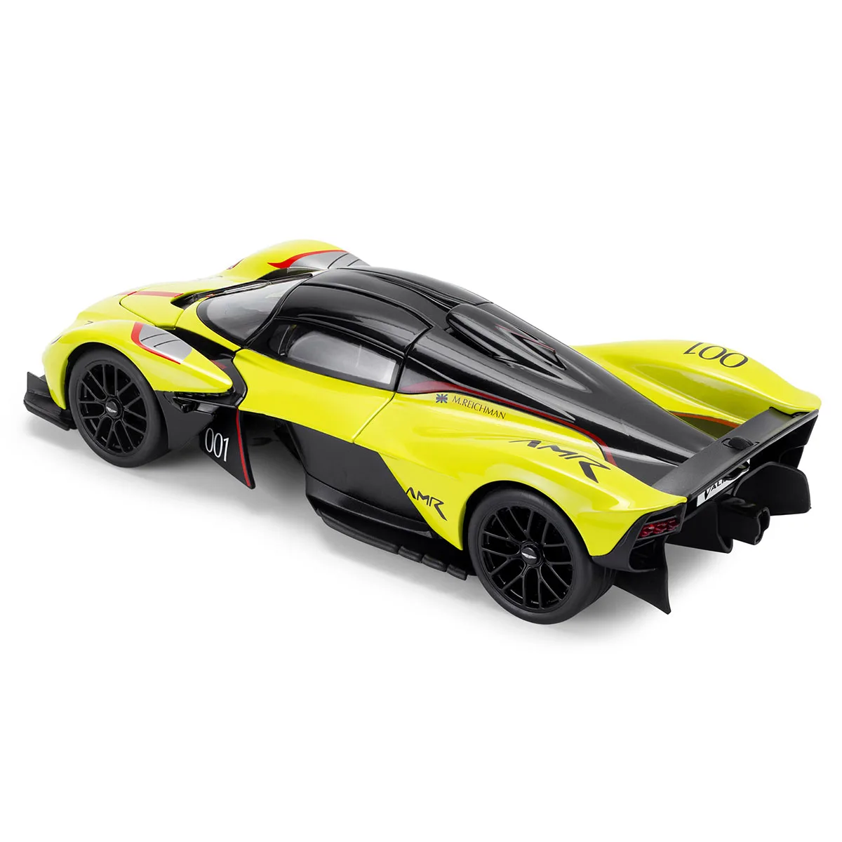 Автомодель TechnoDrive металл 1:18 жёлтая