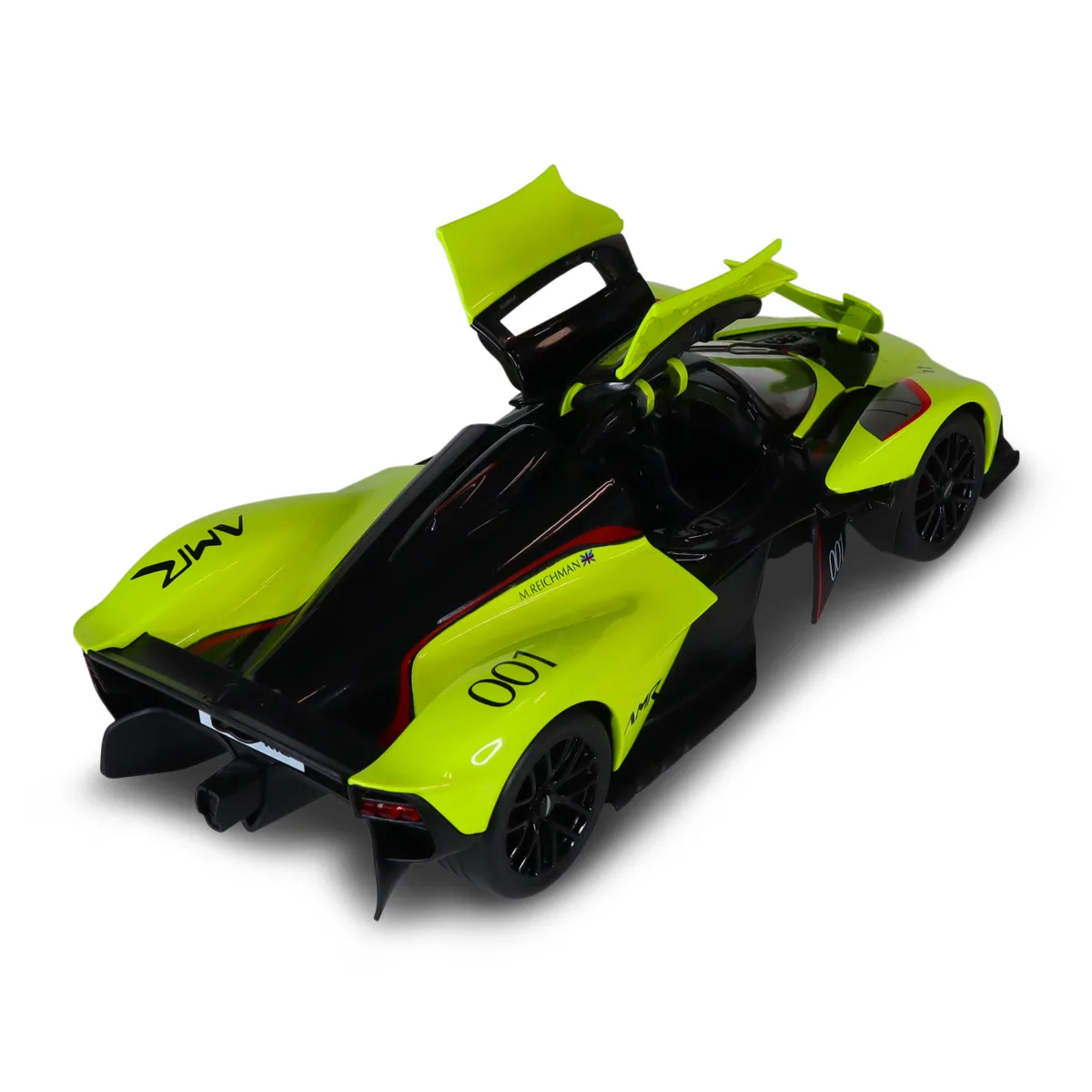 Автомодель TechnoDrive металл 1:18 жёлтая