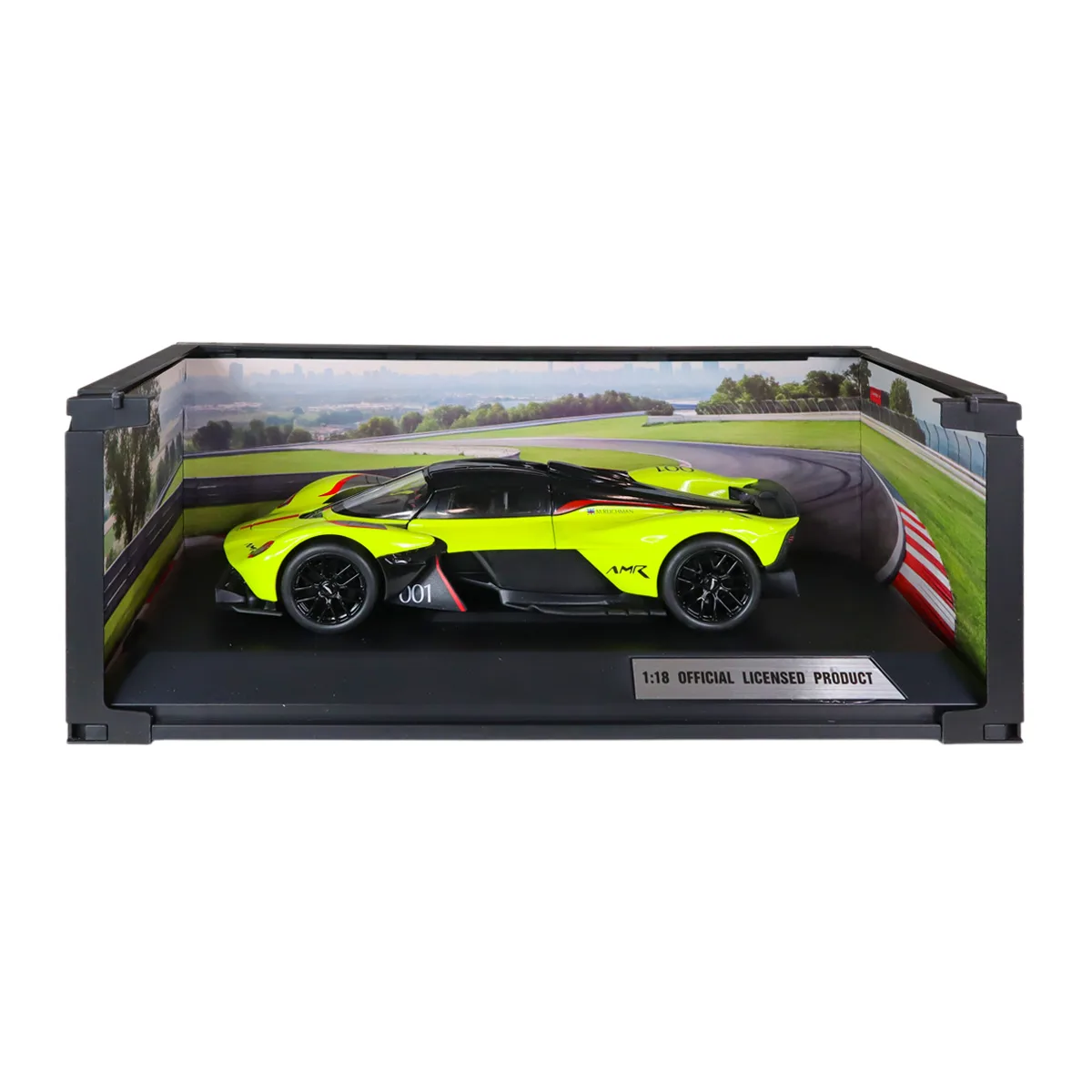 Автомодель TechnoDrive металл 1:18 жёлтая