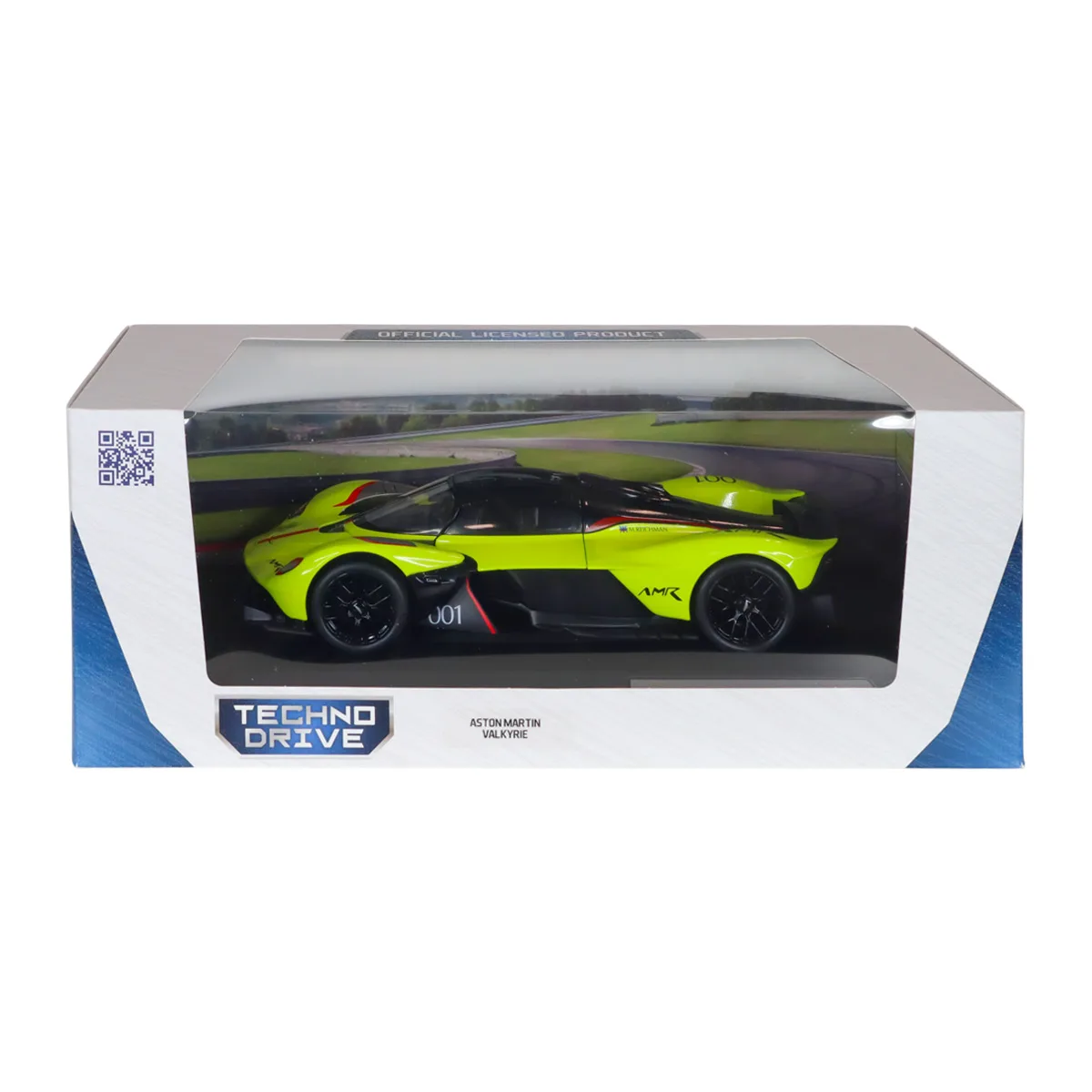Автомодель TechnoDrive металл 1:18 жёлтая