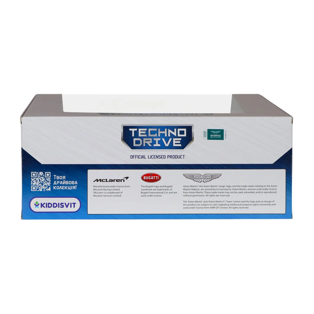 Автомодель TechnoDrive металл 1:18 жёлтая