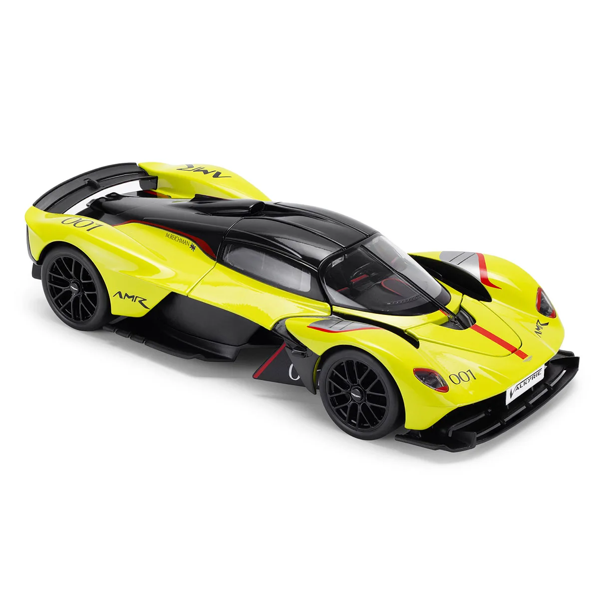 Автомодель TechnoDrive металл 1:18 жёлтая