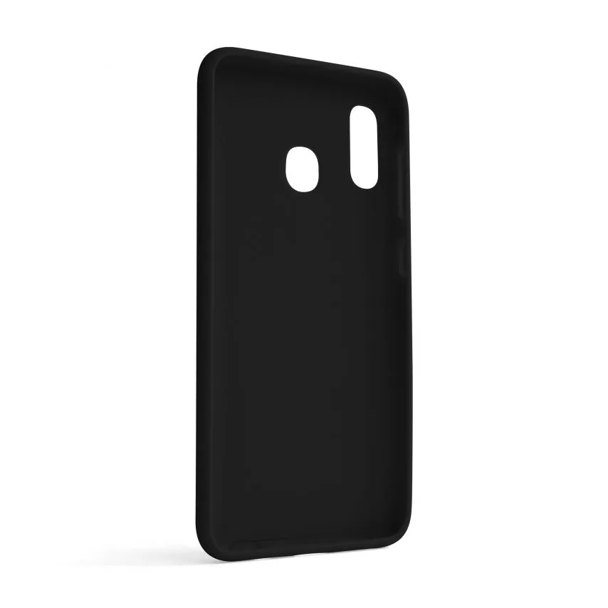 Чохол силіконовий для Samsung A30/A305 2019 чорний