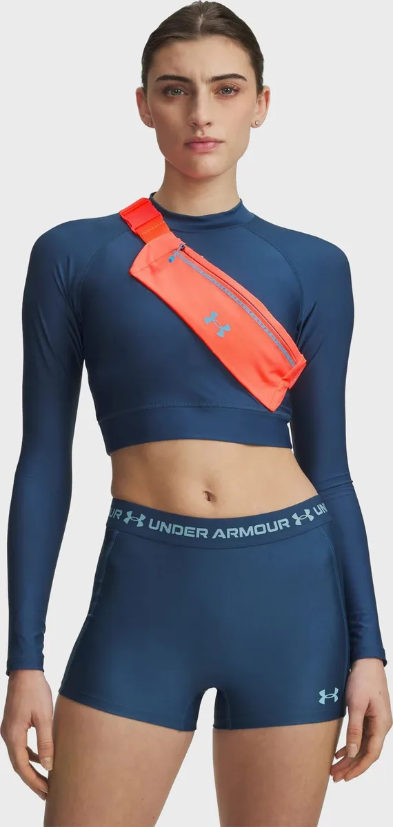 Сумка на пояс Under Armour поліестер 33,3х8,9 см помаранчевий