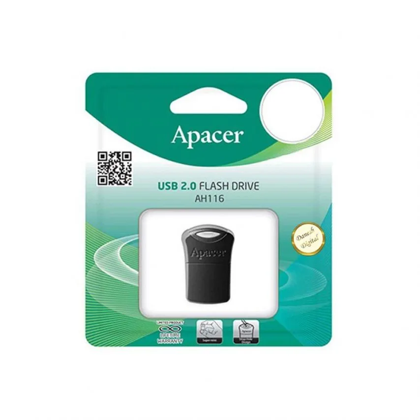 Флеш-пам'ять USB Apacer 32Гб пластик чорна