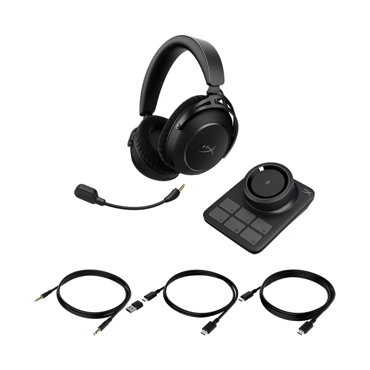 Гарнітура ігрова HyperX бездротова 53 мм чорна