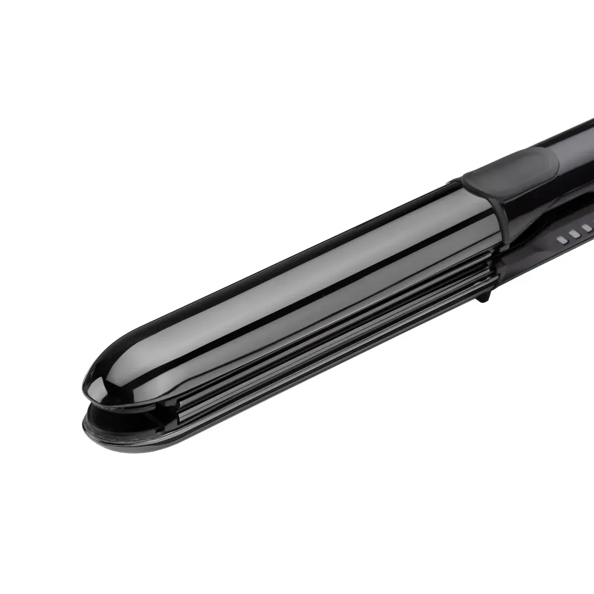 Випрямляч волосся Babyliss Black Chrome, 5 температурних режимів, 130-230°C, титанове покриття, чорний колір.