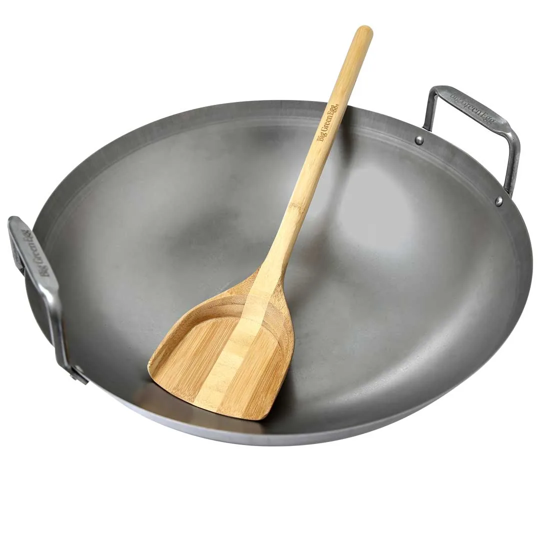 Вок сталевий Big Green Egg вуглецева сталь 43 см