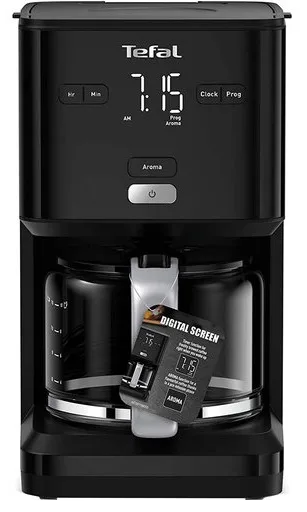 Кавоварка крапельна Tefal пластик 31,8х18,6х23,5 см чорна