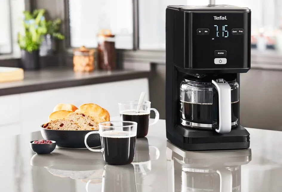 Кавоварка крапельна Tefal пластик 31,8х18,6х23,5 см чорна