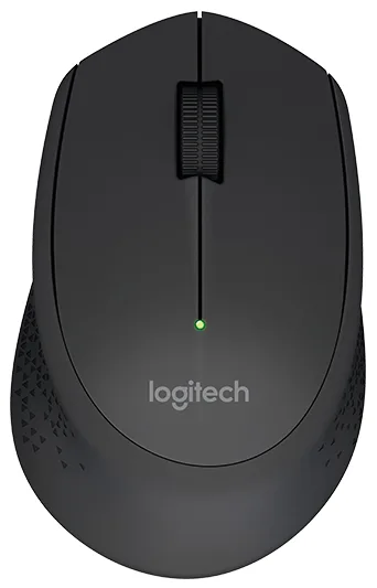 Миша Logitech бездротова оптична середня 1000 dpi чорна